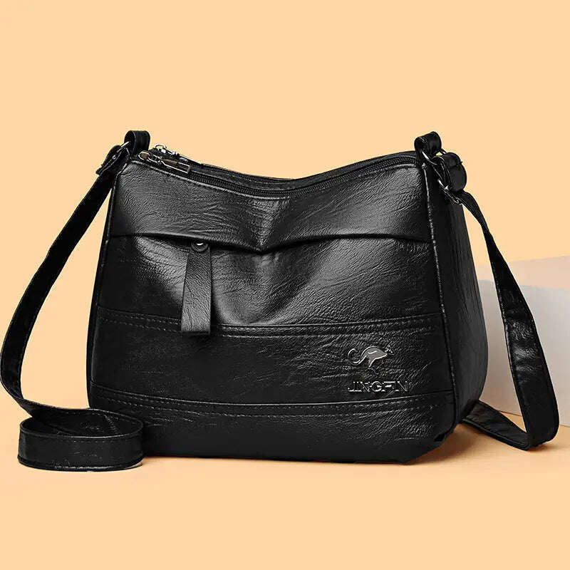 👜NOVA BOLSA RETRÔ MULTICAMADAS DE GRANDE CAPACIDADE, MODERNA E VERSÁTIL