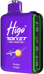 HIGO Rocket 20,000-puff refillable disposable vapes