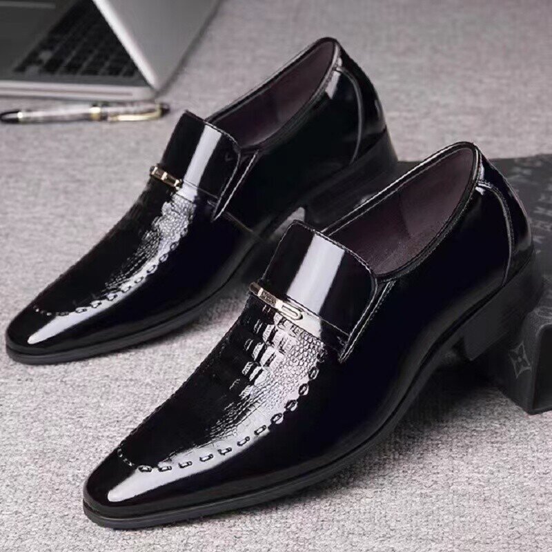 Sapato novos de couro de crocodilo | 50% de desconto🔥