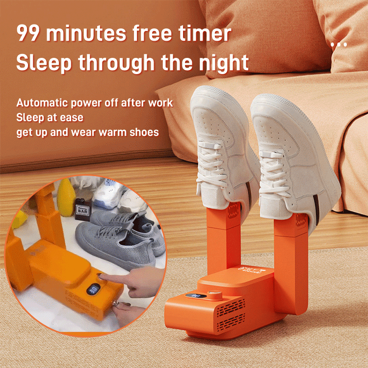 Secador de sapatos dobrável para esterilização a temperatura constante