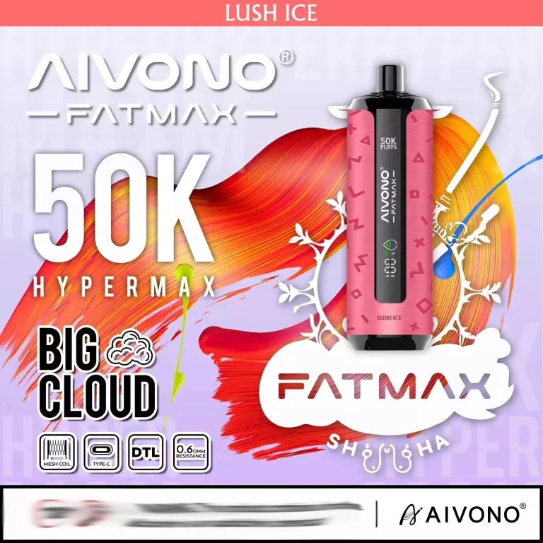 AIVONO AIM FATMAX 50000 Puffs Vapes Grape Mint