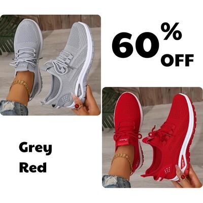 💥Desconto especial de 70% de desconto💥 Tênis feminino casual leve, sola ultramacia, respirável e confortável ao caminhar