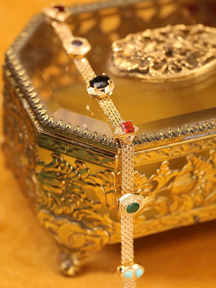 Комплект огърлица Tilda | 24k златно покритие