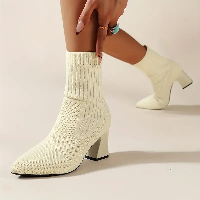 BOTAS CHELSEA FEMININAS DE SALTO ALTO E SALTO GROSSO