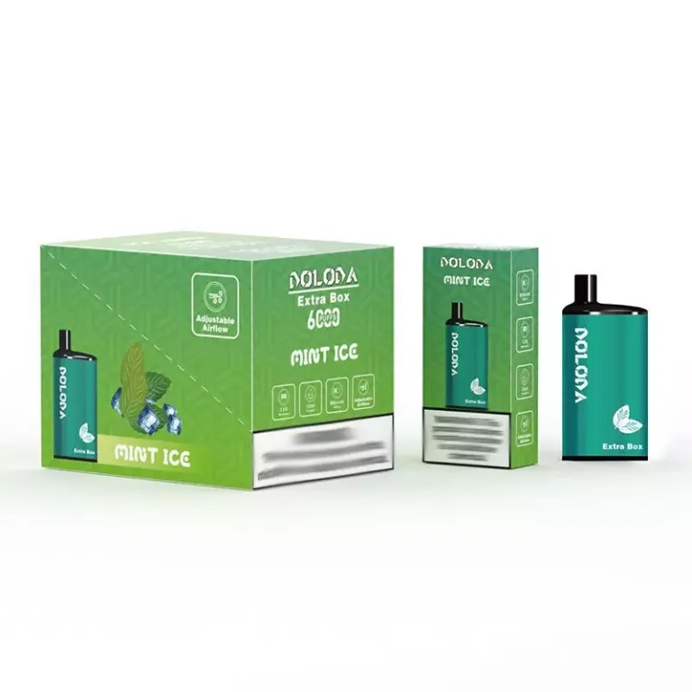 DOLODA Extra Box 6000 Puffs Disposable Vape Strawberry apple watermelon