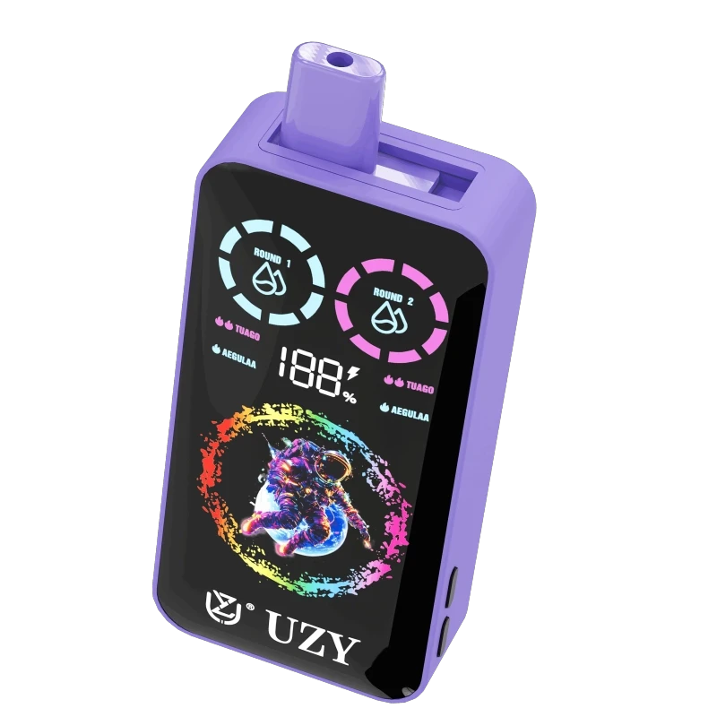 UZY Tornado 30K dual flavor vape Red Bull Ice & Strawberry Mango