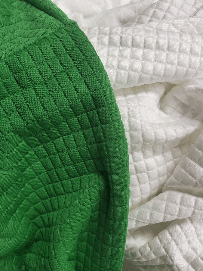 Sweatshirt retro para homem com design de letras estampado com gola com fecho e jacquard quadrado