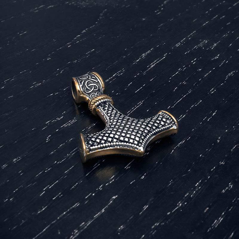 Декоративно съкровище на Тор Mjölnir - стерлингово сребро