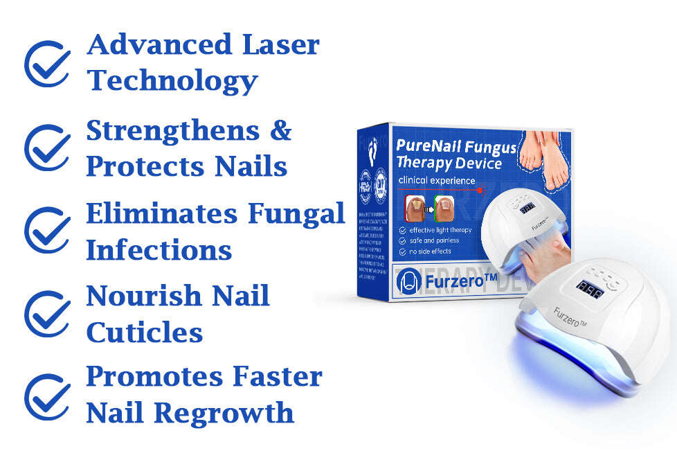 Dispositivo de tratamento fúngico a laser Furzero™ PureNail