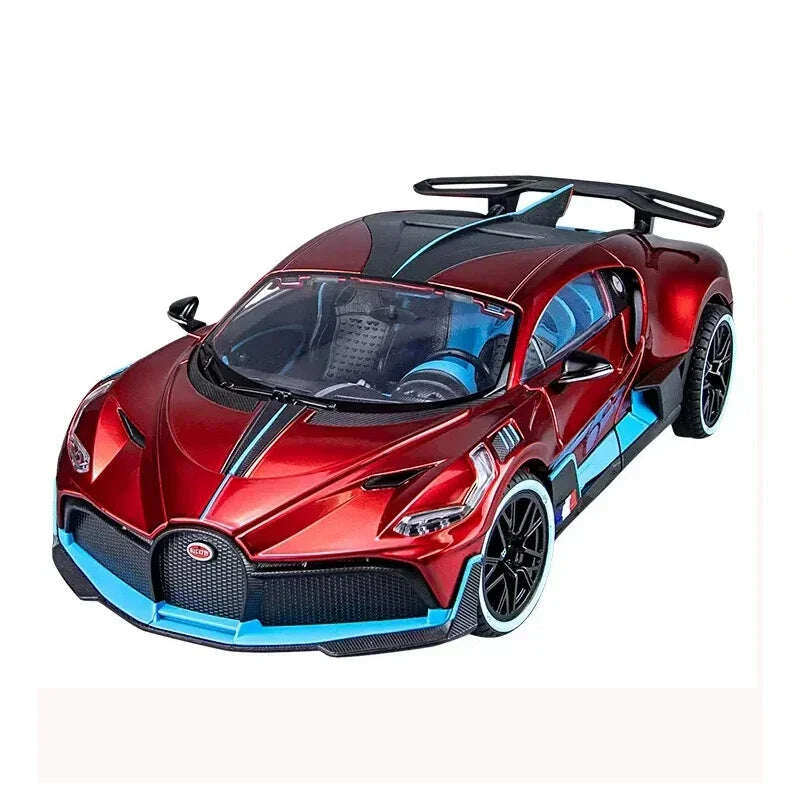 1:18 Bugatti Divo Sports Модел на лят под налягане автомобил
