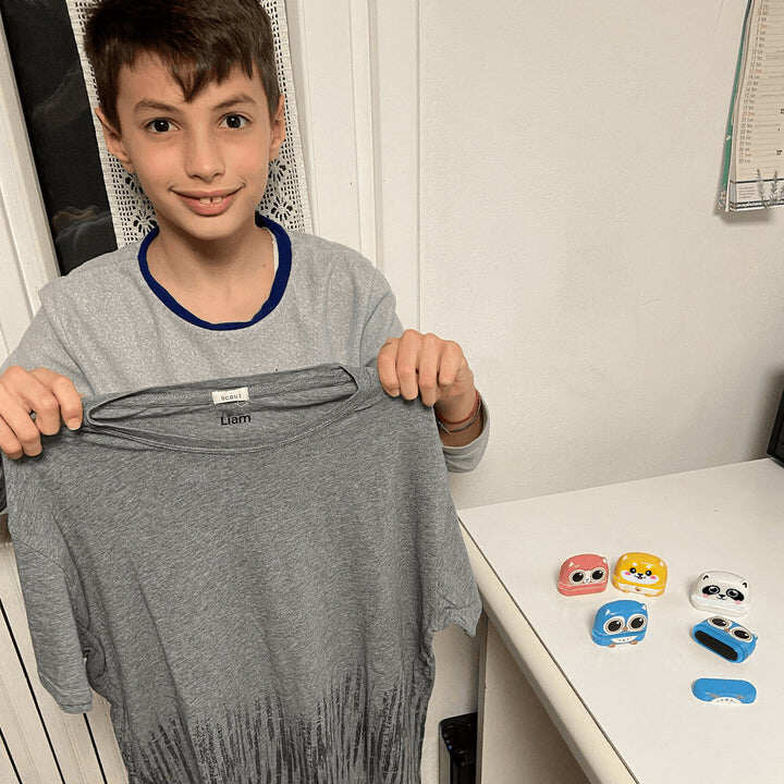 KIDDOSTAMP™ - CARIMBO COM NOME PERSONALIZADO