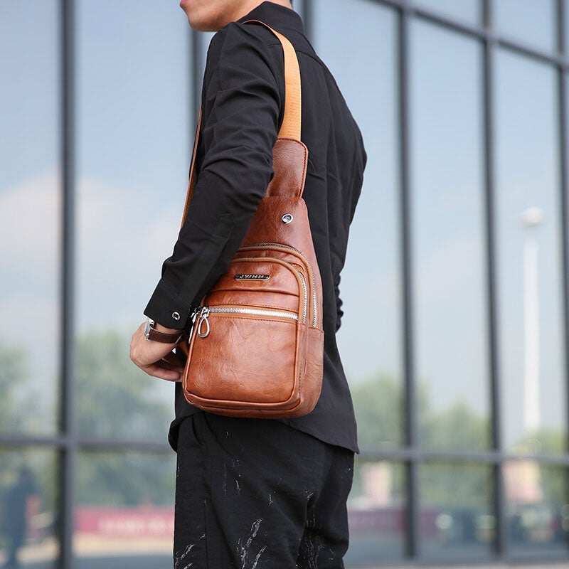 Męska torba na klatkę piersiową Business Casual