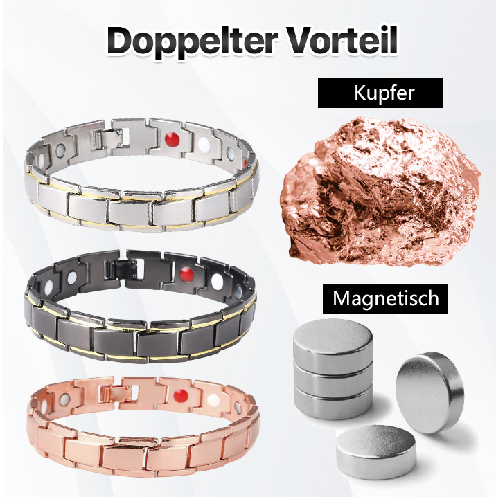 Pulseira de bem-estar para próstata Biancat™ CopperPulse