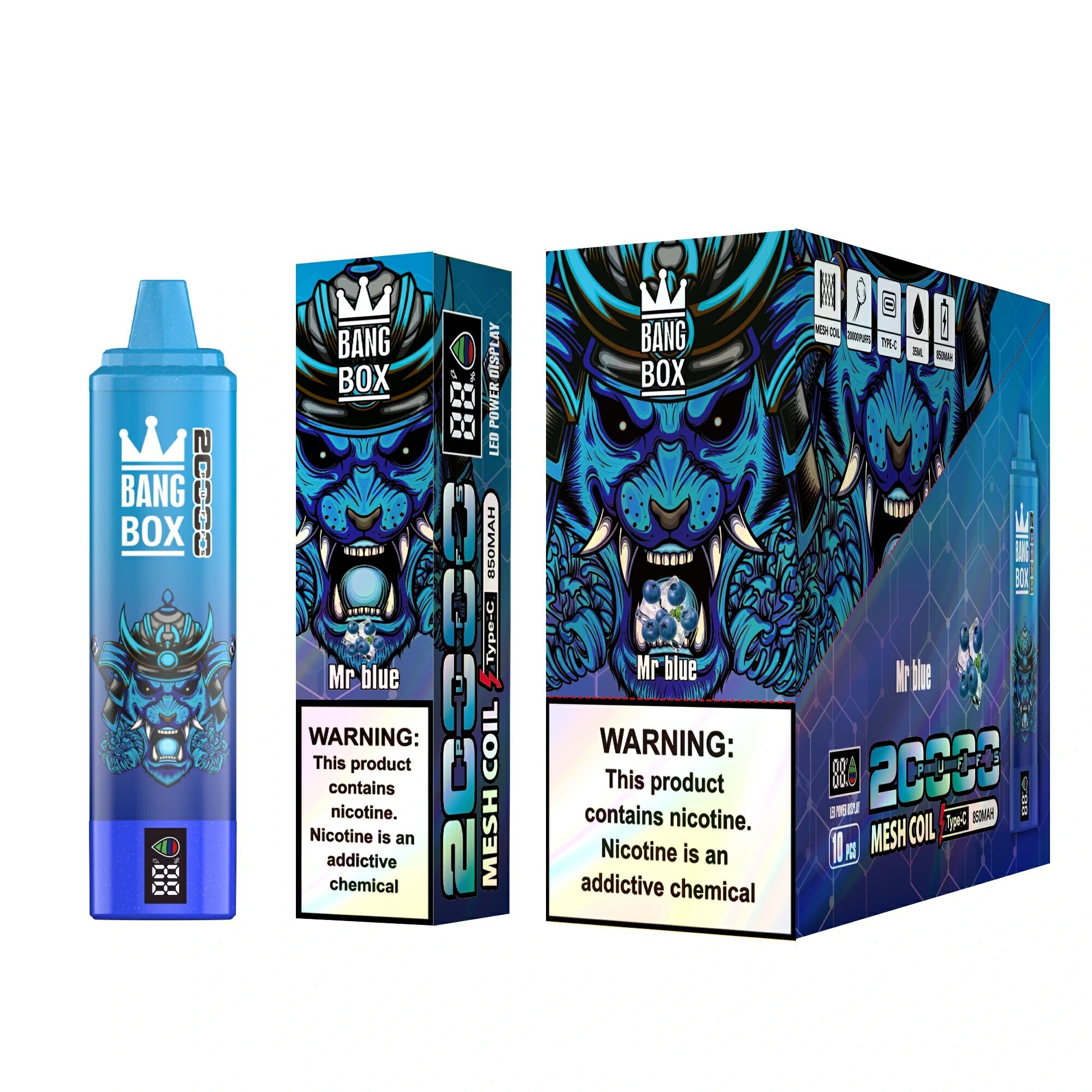 Bang Box 20000 Puffs Vape 0% 2% 3% 5% Low Nicotine Rechargeable Bulk Buy Disposable Vape Wholesale