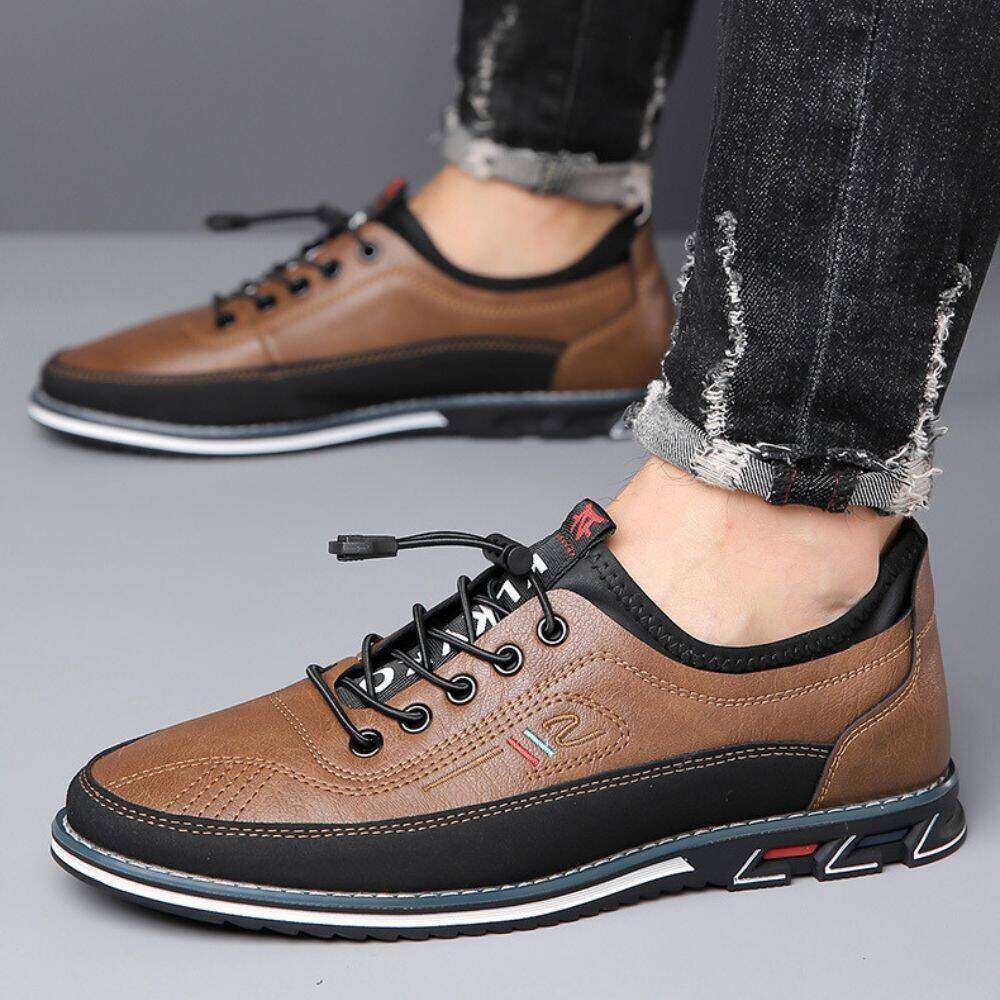 Sapatos masculinos Gatsby descalços