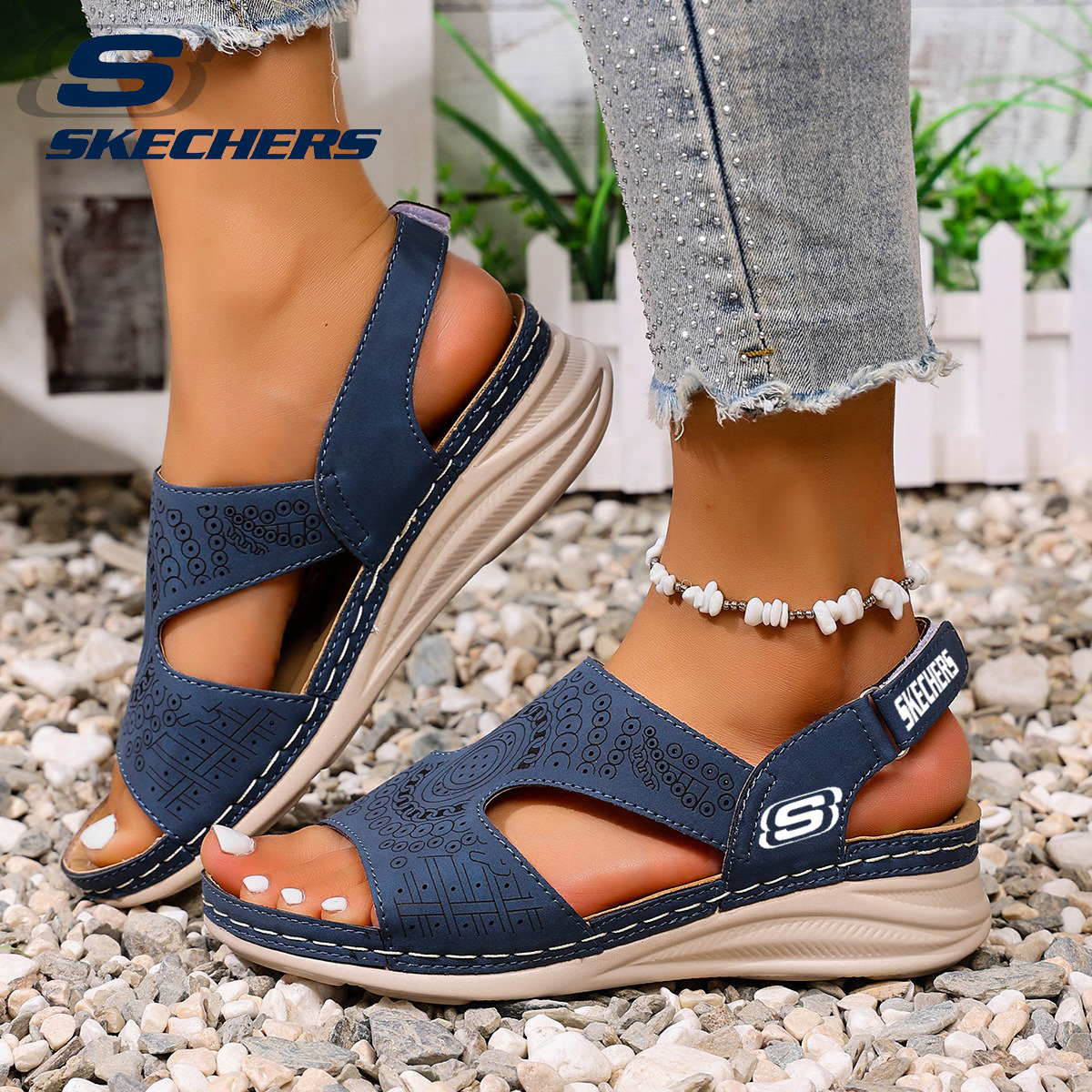 Sandały plażowe SKECHERS® Hollow