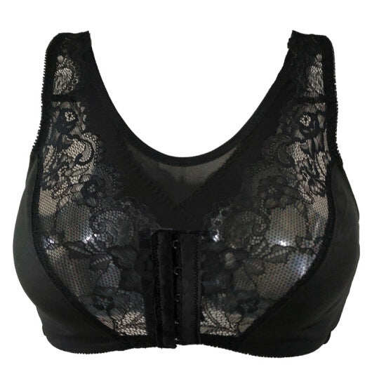 Triumph -(M-7XL)Haczyki z przodu, elastyczna koronka, super podnoszenie i korekta postawy – BIUSTONOSZ WSZYSTKO W JEDNYM!
