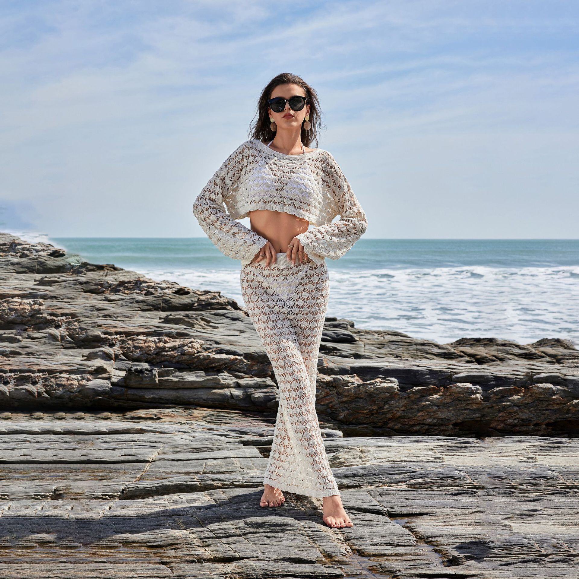 😍Sensual Elegance👙 - Bikini Cover-Up Dress Set