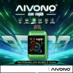 AIVONO AIM FLASH 35000 Puffs Watermelon Bubble Gum