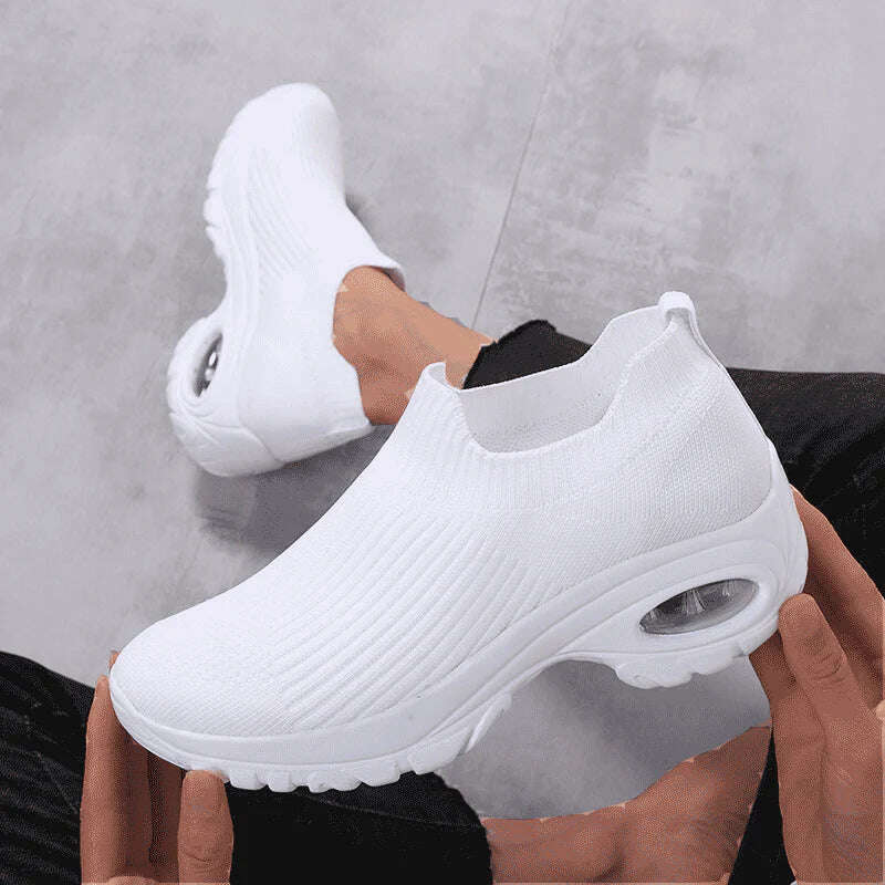 Tênis feminino GO-WALK com almofada de ar