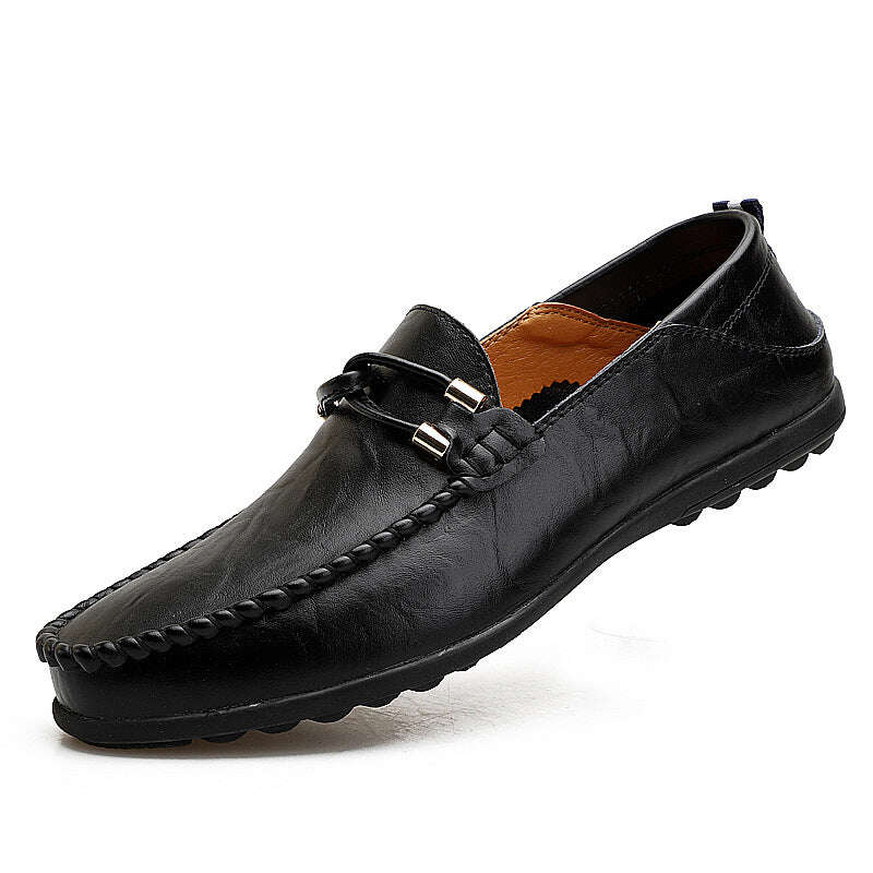 Mocassins de couro genuíno Cambridge