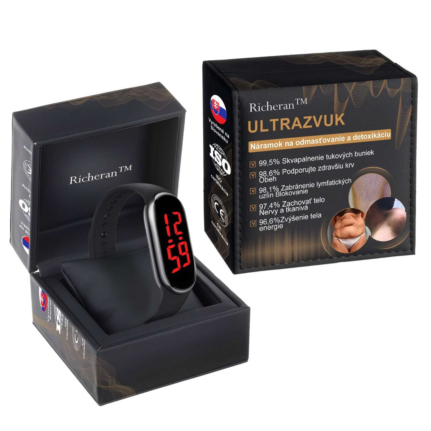 ✨🩵2024 Най-новата RicheranTM Ултразвукова детоксикираща гривна за изгаряне на мазнини-енергиен баланс⏱️ (70% отстъпка през последните няколко дни + препоръчано от лекар)