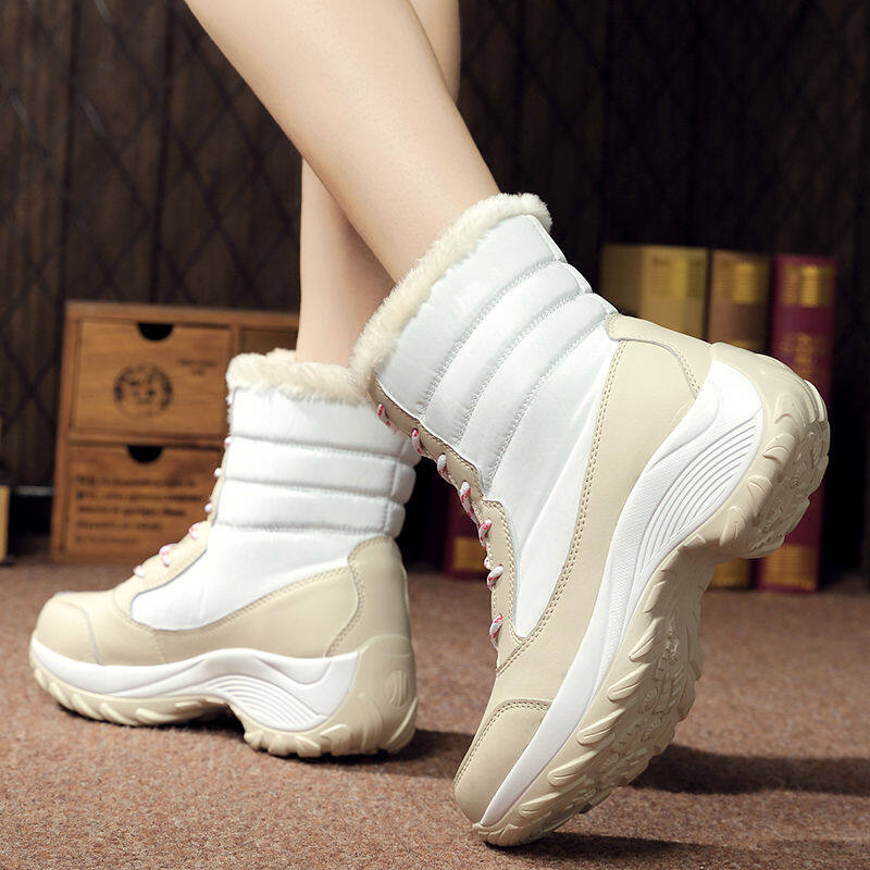 Damskie wodoodporne buty zimowe Damskie buty śniegowe