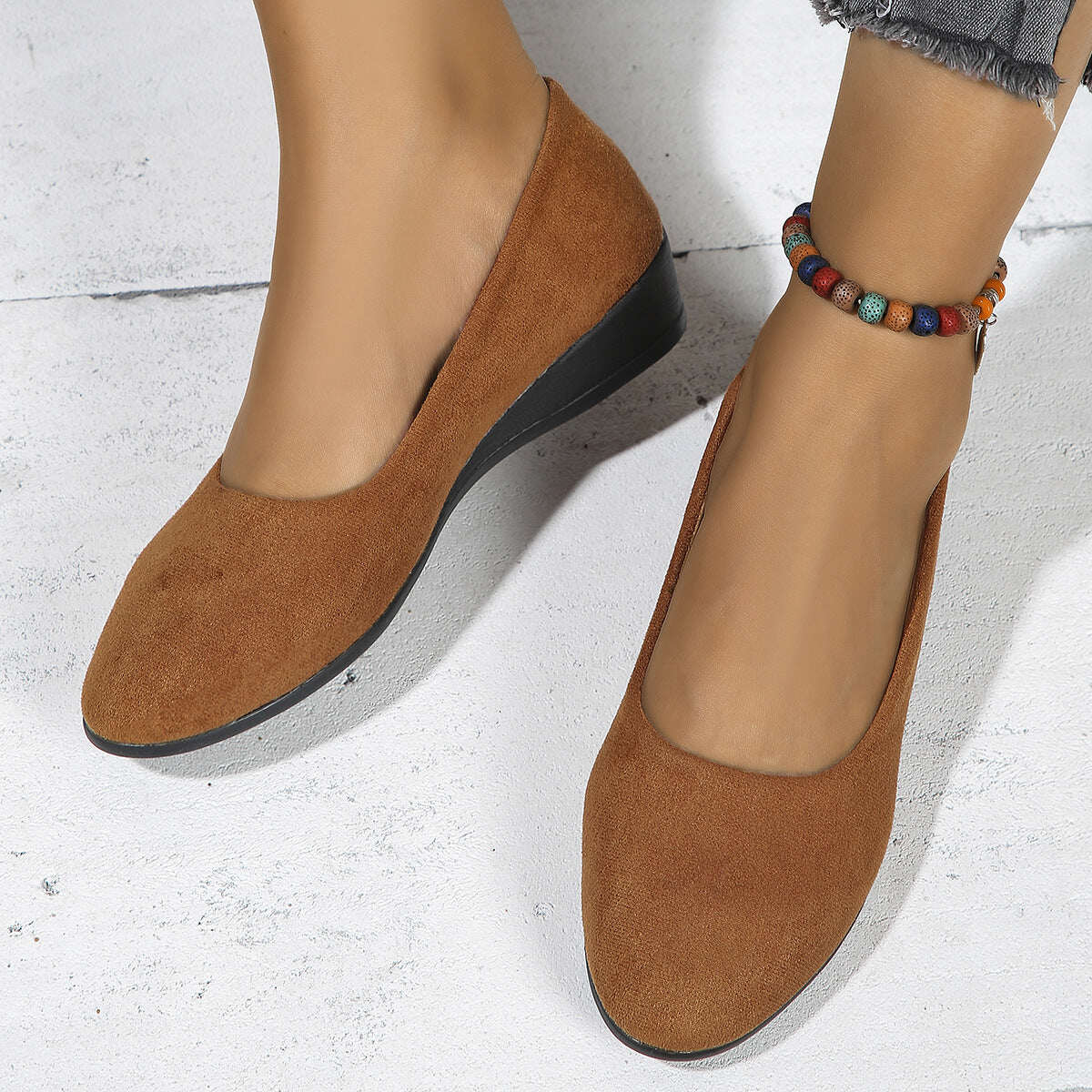 🔥Último dia de liquidação 60% DE DESCONTO 🔥 Sapatos baixos ortopédicos confortáveis, leves, antiderrapantes e respiráveis ​​para mulheres