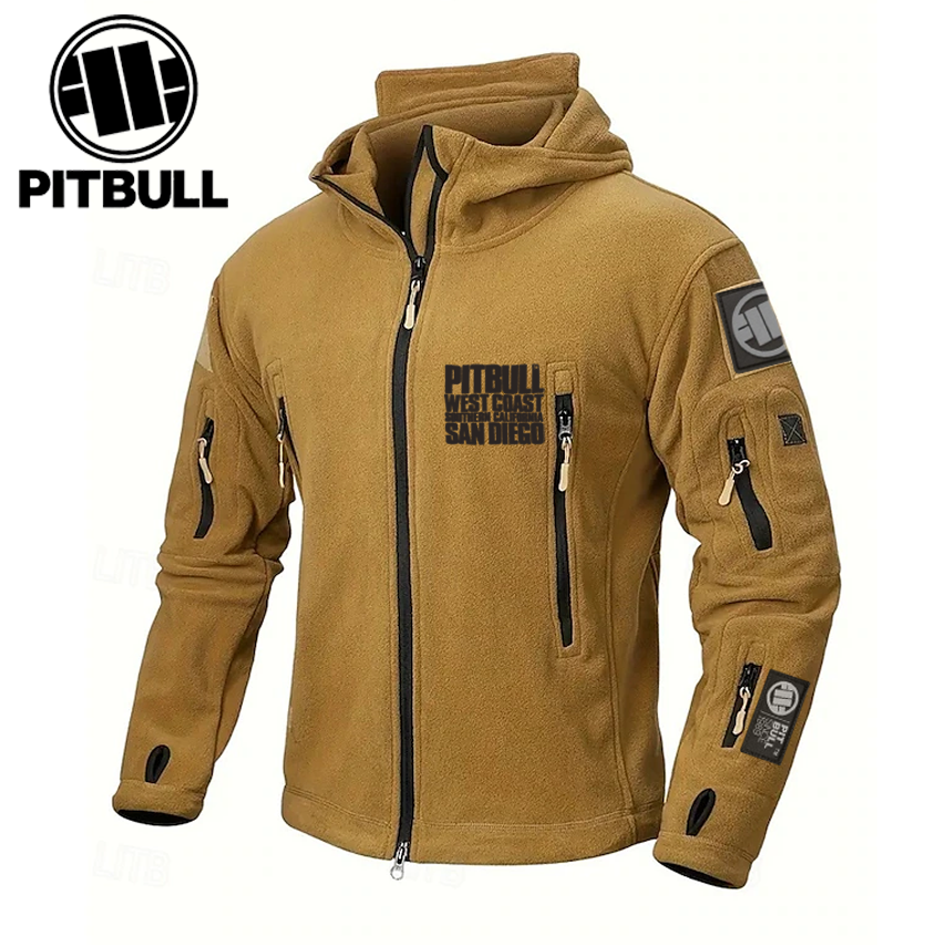 Casaco de inverno ultra quente PITBULL WEST COAST 2025, resistente ao vento e à água