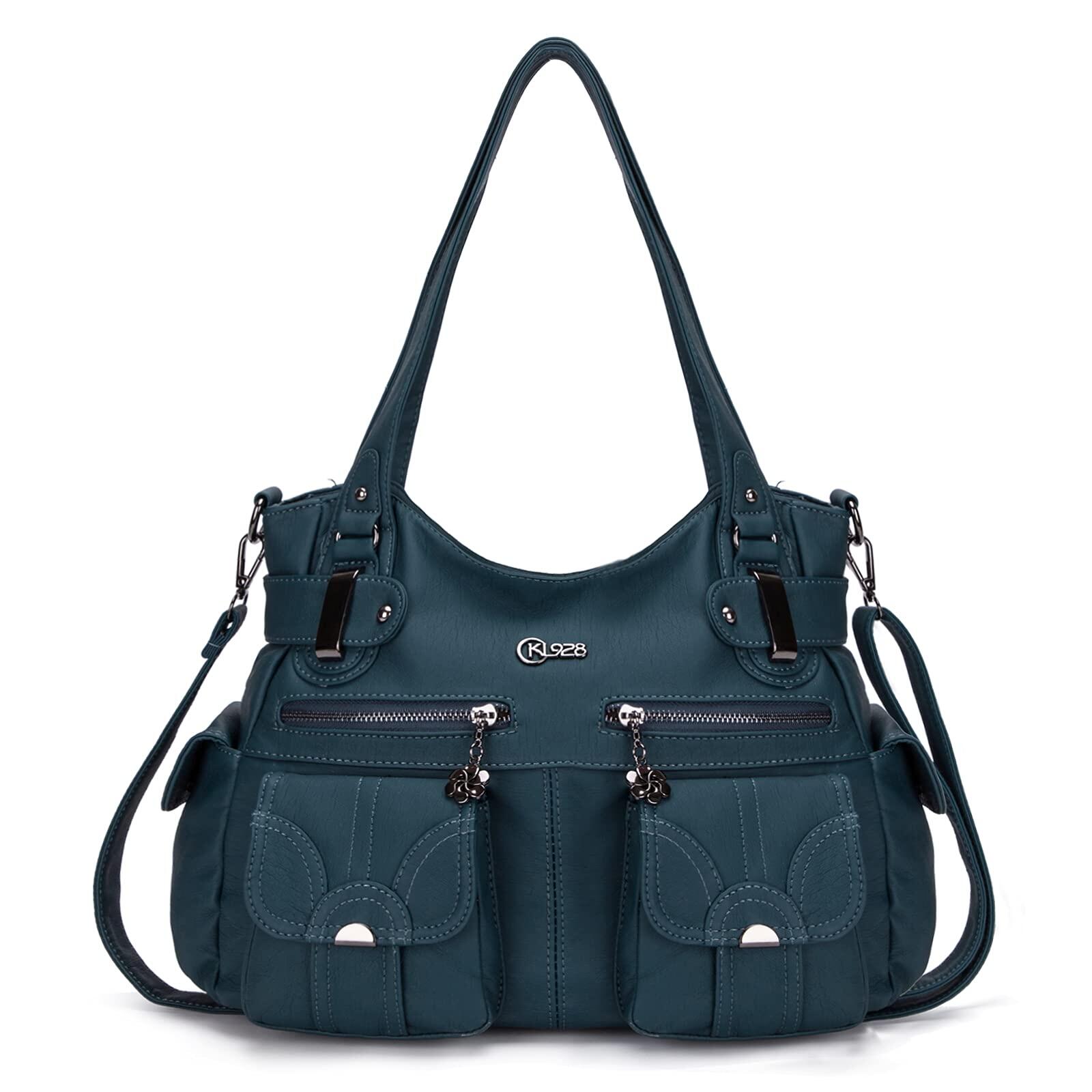 Skórzana torba typu tote premium z wieloma kieszeniami