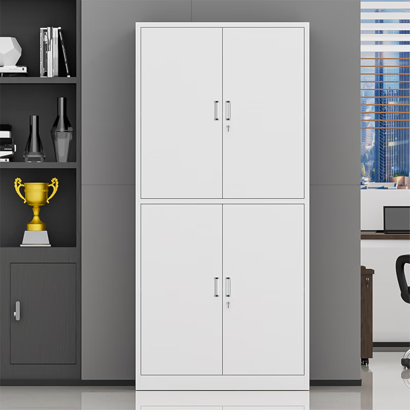 Cheap Price 1850*900*400mm Moisture Proof Adjustable Layer Plate Four Door Large Filing Cabinet