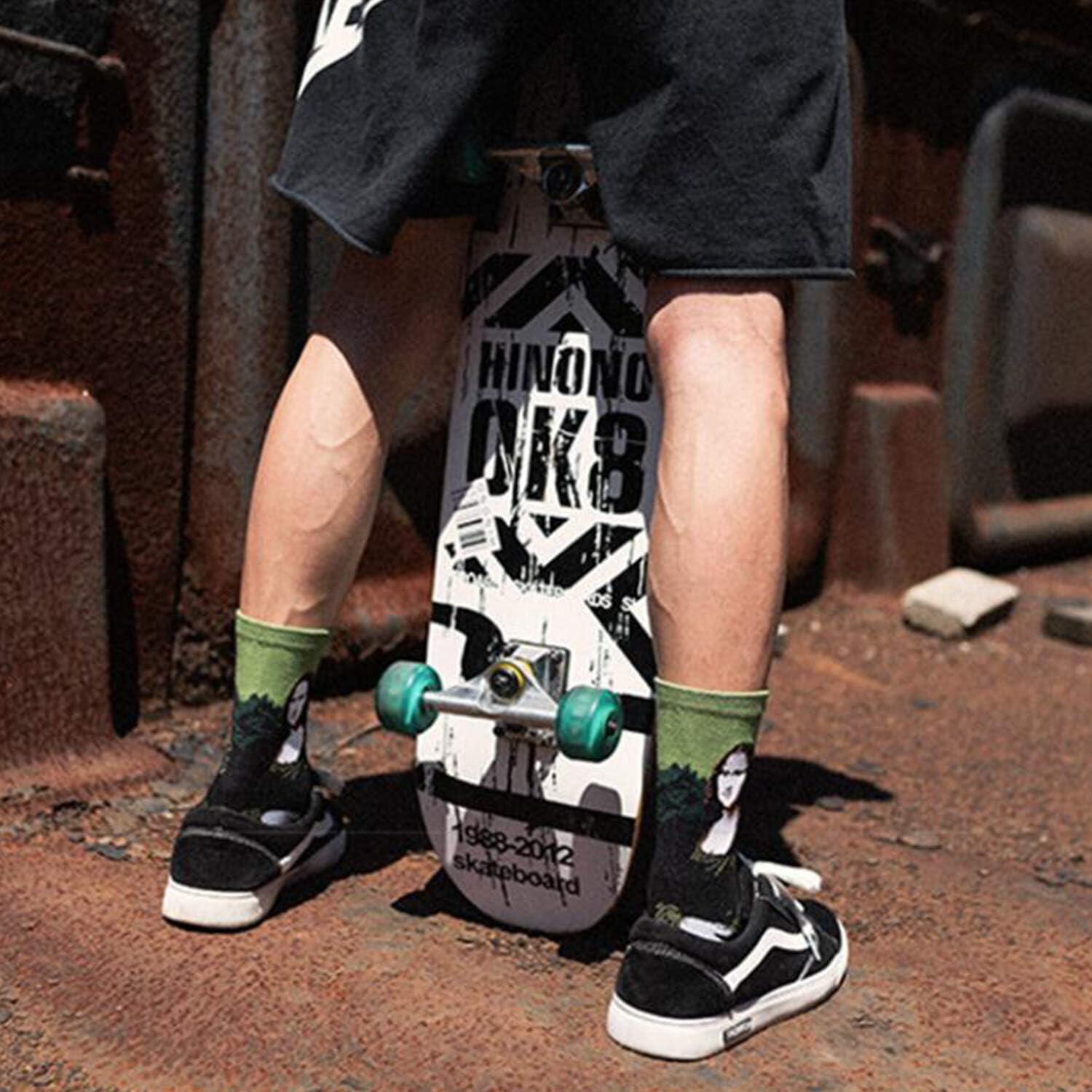 Meias coloridas divertidas