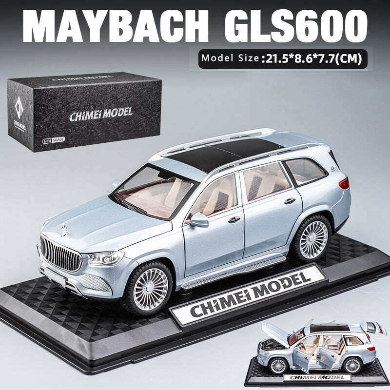 1:24 Mercedes Benz Maybach Gls600 Die Cast