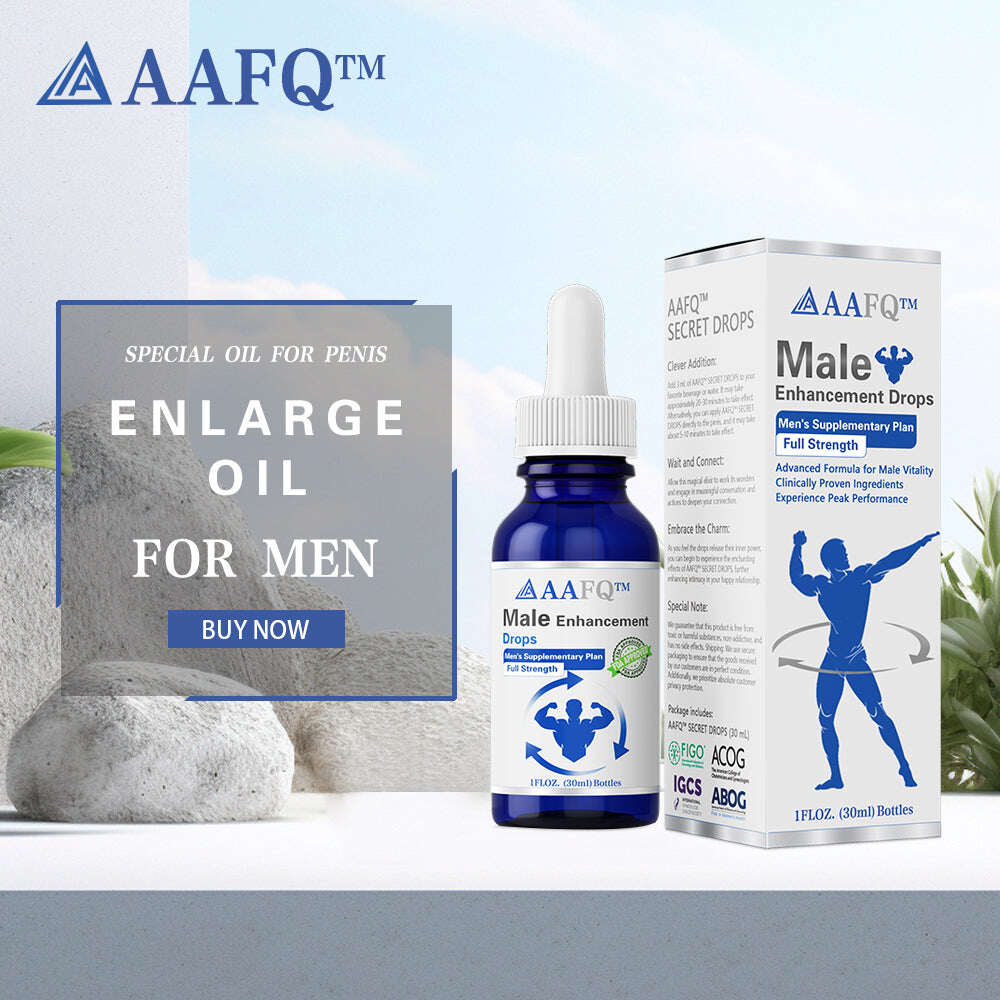 🚀AAFQTM PDE5 Gotas de realce masculino - UM HOMEM DE AÇO [💥Versão superpotente💥]
