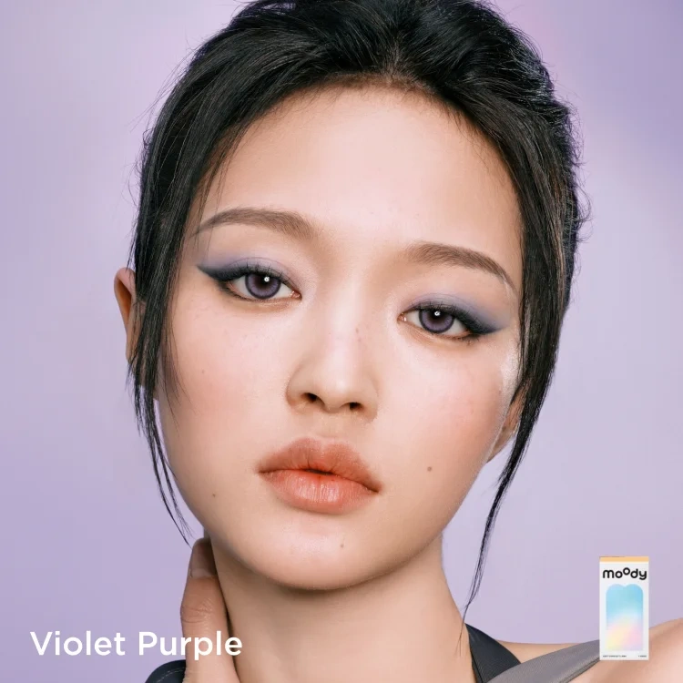 🔥 Buy one get one free ⌛ Violet Purple （DIA : 14.5mm；G.DIA : 13.9mm；BC : 8.9mm） | 6 Months, 2 pcs