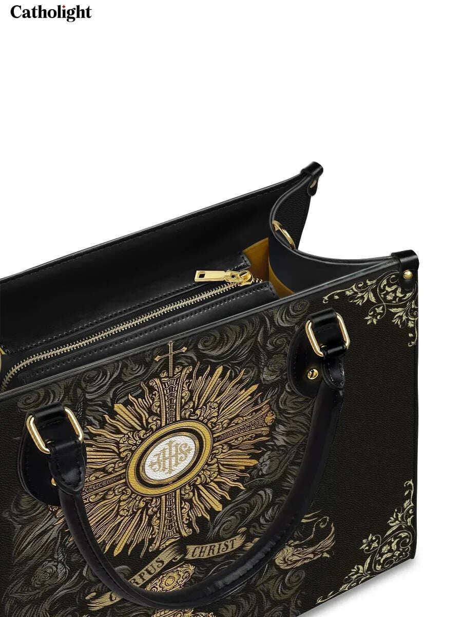 Catholight  The Corpus Christi Elegance Leather Bag