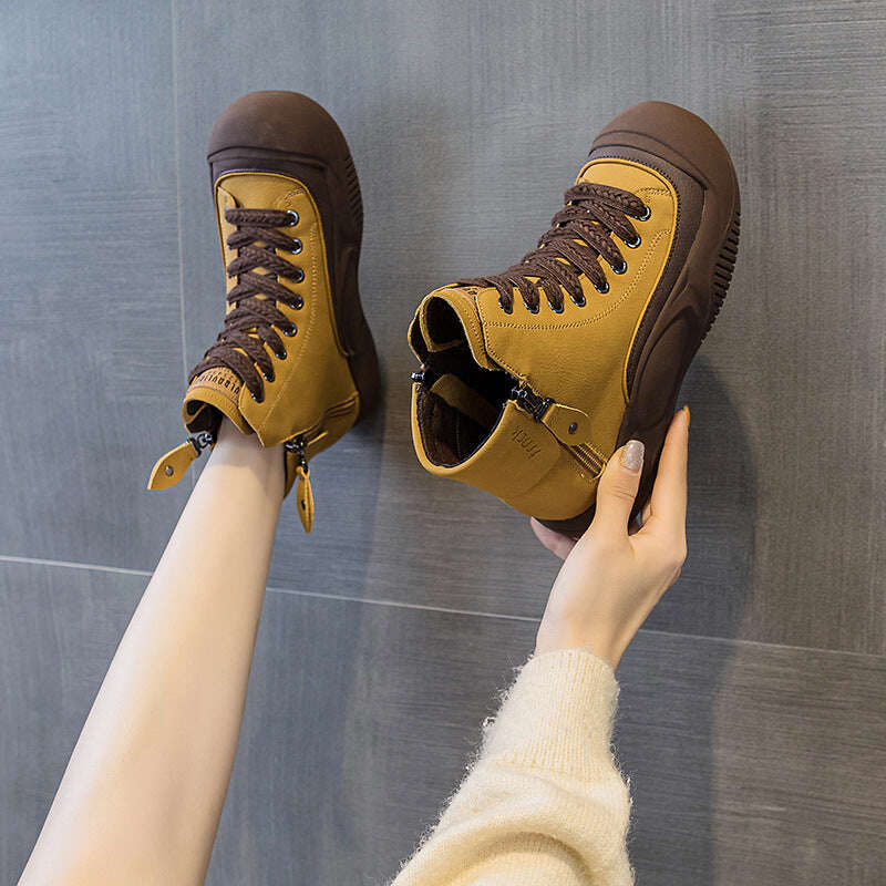 Увеличете ежедневните обувки с масивна долна част