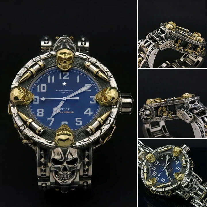 Мистериозен часовник Forbidden Bullet Skull