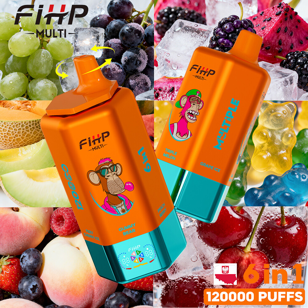 FIHP Vape s šestimi okusi (120.000 vdihov)
