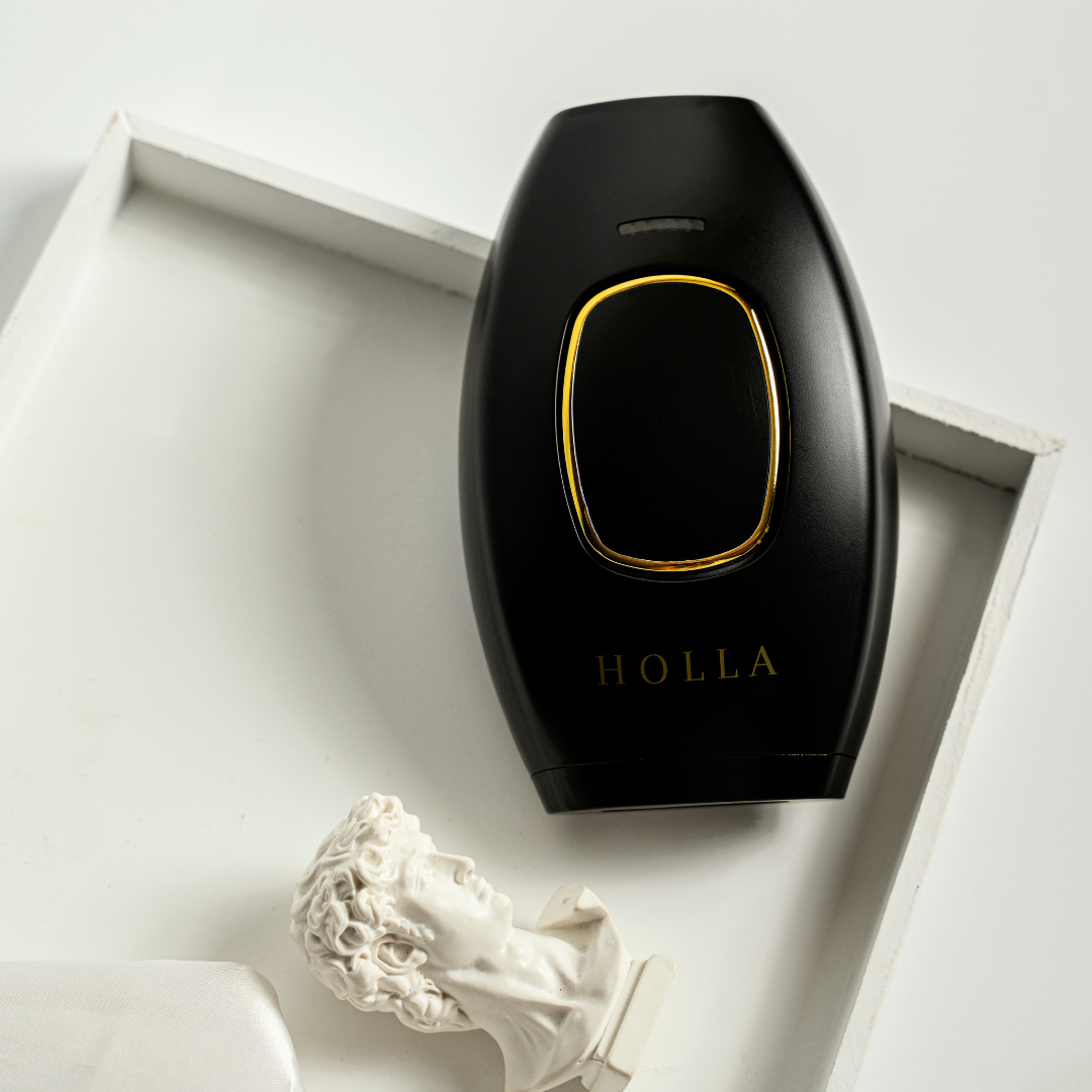 Aparelho de depilação a laser HOLLA IPL com óculos de proteção para os olhos