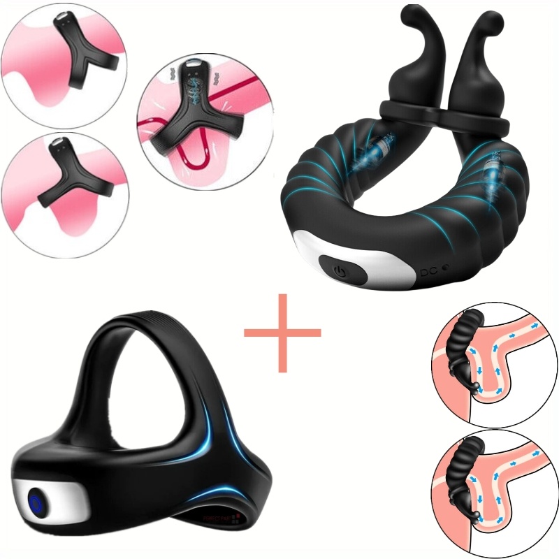 🔥2024 СПЕЦИАЛЕН КОЛЕДЕН ПОДАРЪК-70% ОТСТЪПКА💥💥-ВИБРАТОР С РЕГУЛИРУЕМ ПРЪСТЕН ЗА ПЕНИС