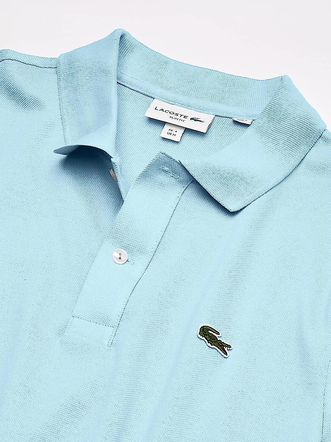 CAMISA POLO MASCULINA LACOSTE CLASSIC PIQUE SLIM FIT MANGA CURTA