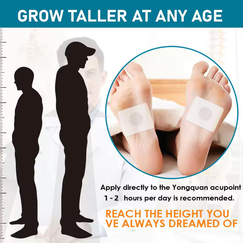 ☀️AAFQ™ Adesivo de aumento de altura de vitalidade de crescimento ☀️ Ajudando você a atingir sua altura ideal