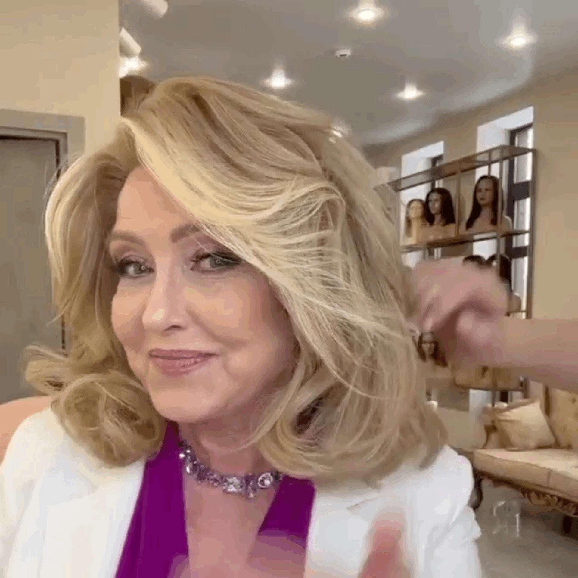 Short elegant bob wig