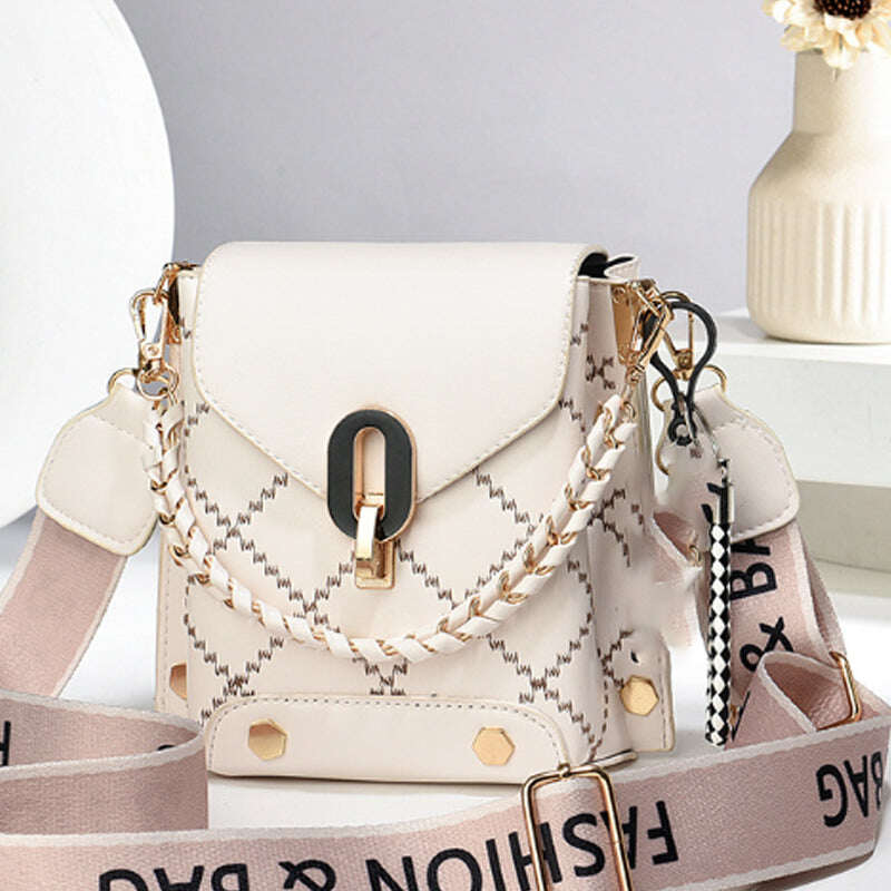🔥 Promoção imperdível💕Bolsa tiracolo de couro macio