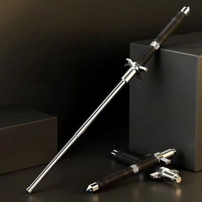 🏕️Ferramenta de segurança multifuncional para caminhadas🔦