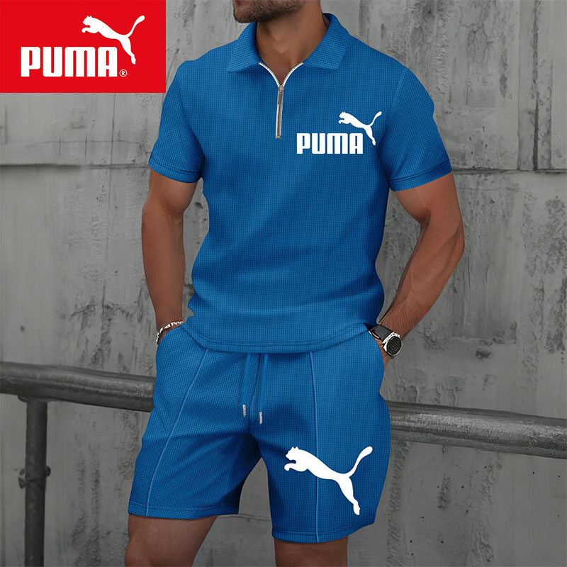 Puma 2-Częściowy zestaw Bluzki i spodenki rekreacyjnych