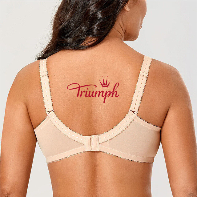 Triumph Beauty- Sutiã Sexy de Renda Floral (75A-120H)