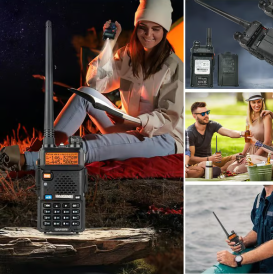 RÁDIO AMADOR DE LONGO ALCANCE UV-5R RÁDIO BIDIRECIONAL DE BANDA DUPLA UV5R