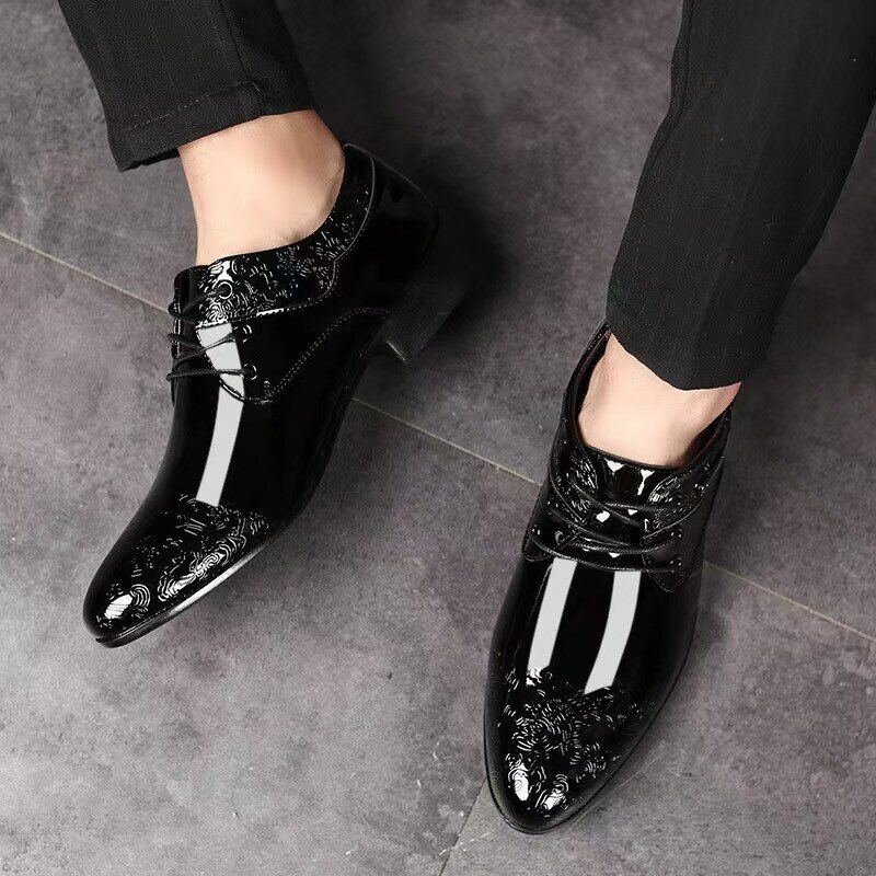 Sapato de couro para homem com design exclusivo | 50% de desconto🔥